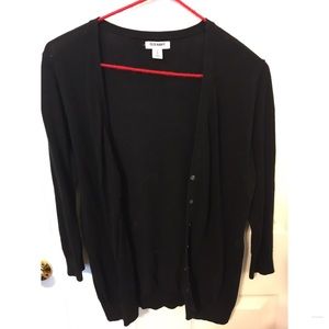Old Navy black cardigan
